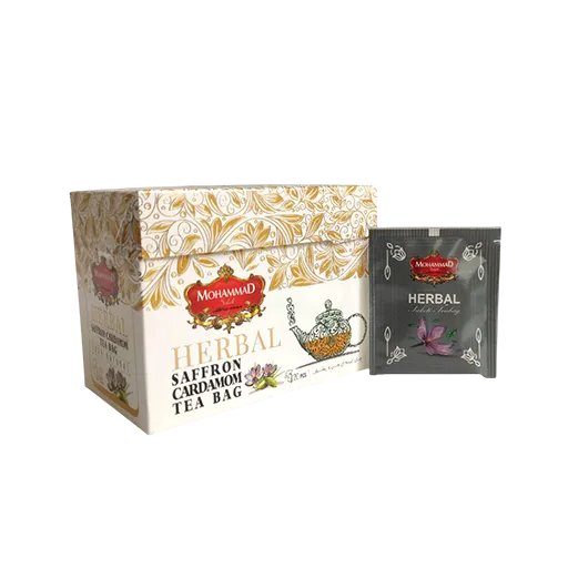چای زعفران کیسه ای
